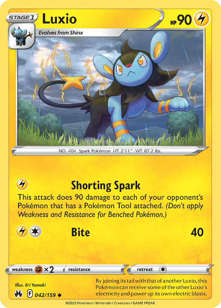 Luxio - 042/159 - Scroll and Circuit Games